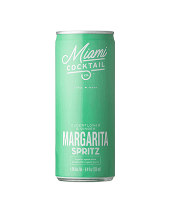 Miami Cocktail Co. Elderflower and Ginger Margarita Spritz Is One of the Best Canned Cocktails for Summer 2020