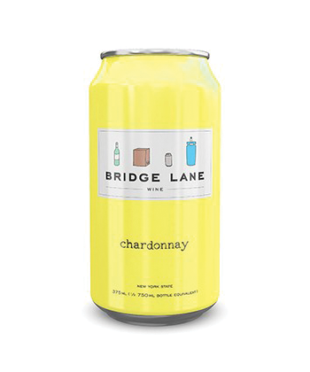 Bridge Lane Chardonnay is one of the best canned wines for Summer 2020