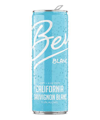 Bev Blanc Sauvignon Blanc is one of the best canned wines for Summer 2020