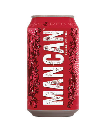 MANCAN Red Wine is one of the best canned wines for Summer 2020