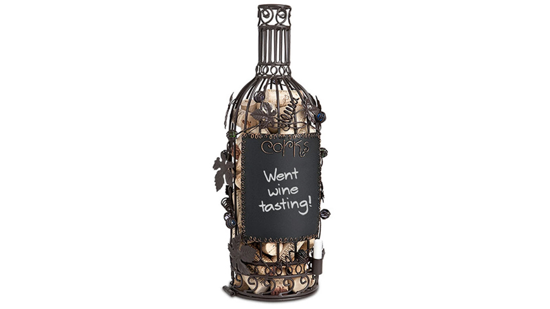 Best Chalkboard Wine Bottle Cork Holder
