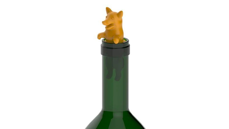Best Corgi Dog Bottle Stopper
