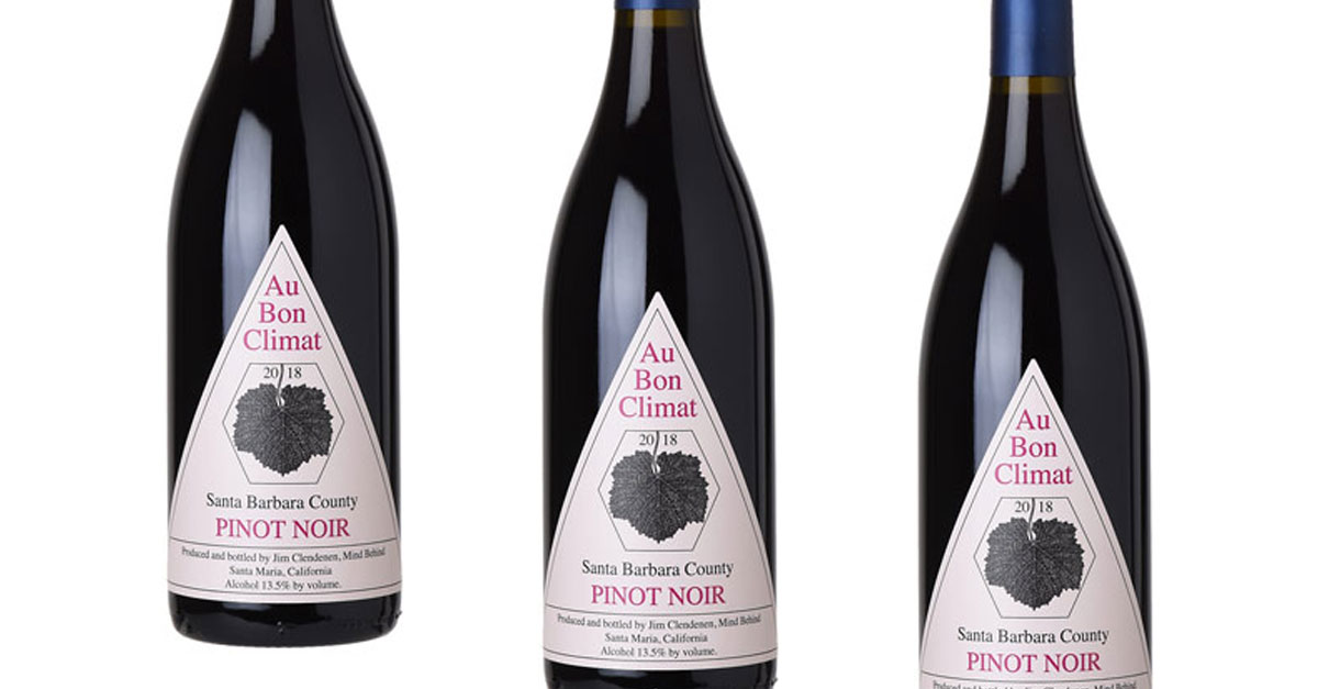 Au Bon Climat Pinot Noir Santa Barbara County 18 Calif Vinepair