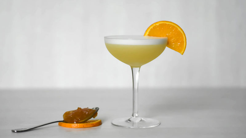 The Breakfast Martini Sour is a great Martini variation