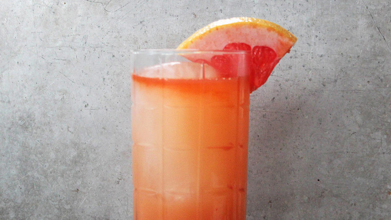 Bourbon Grapefruit Highball Recipe