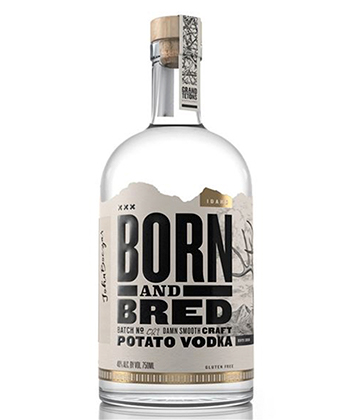 Born and Bred Vodka is one of the best celebrity spirits of 2020