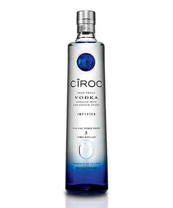 Ciroc is one of the best celebrity spirits of 2020