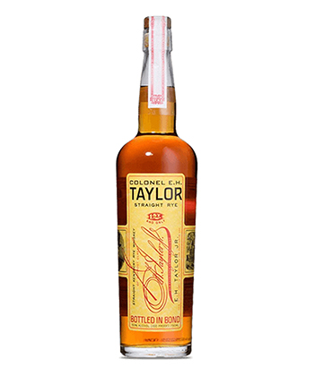 Colonel E.H. Taylor is one of the 20 Best Rye Whiskey Brands of 2020