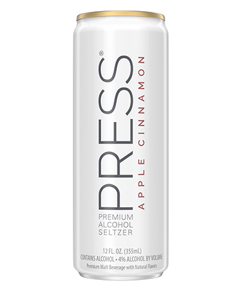 Press Apple Cinnamon is one of the best hard seltzers for fall 2020