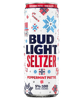 Peppermint Pattie is one of the new Bud Light Ugly Sweater hard seltzers. 