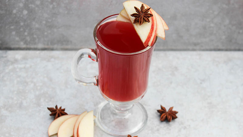 Cranberry Apple Hot Toddy