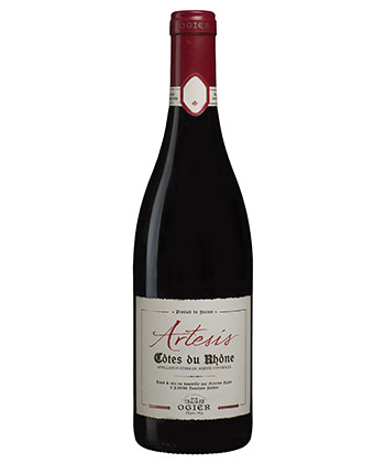 Ogier Artesis Cotes du Rhone 2017 is one of the best fall reds under $20
