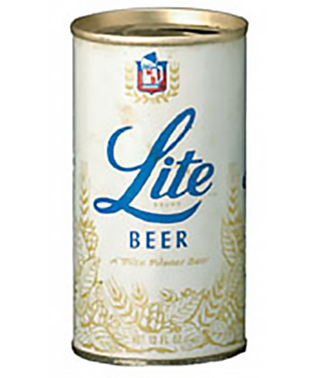 Miller Light is one of the top 25 most important American beers of all time