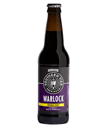 Southern Tier Warlock Imperial Stout is one of the best pumpkin beers according to brewers