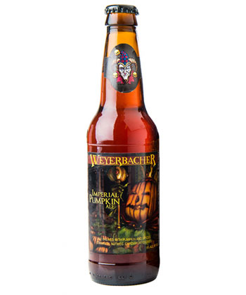 Weyerbacher Imperial Pumpkin Ale is one of the best pumpkin beers according to brewers