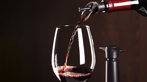 Every Wine Lover Needs This 3-in-1 Vacuum Seal Pour Spout