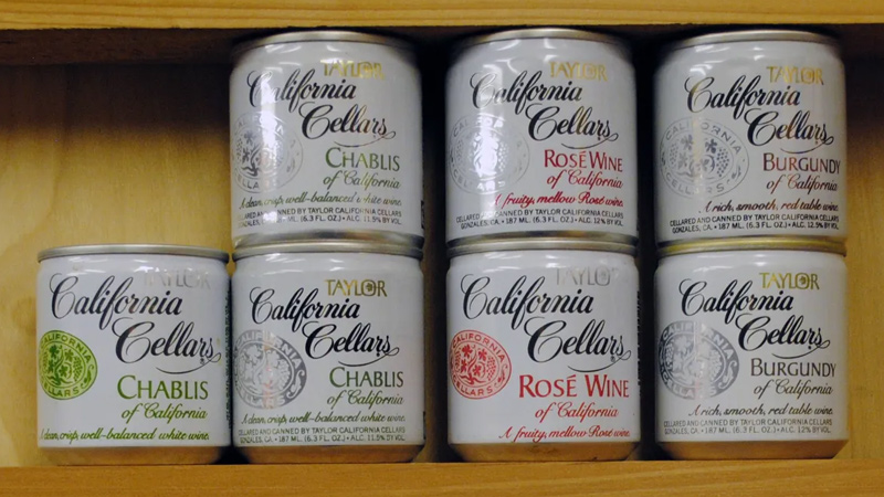 Taylor Canned Wine History