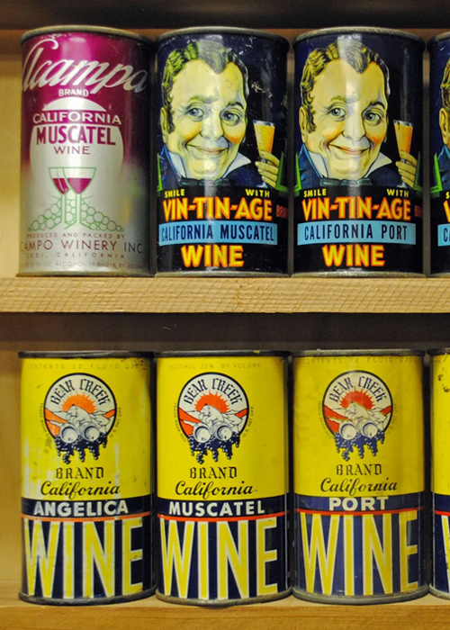 Vin-Tin-Age Canned Wine History