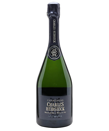 Charles Heidsieck Brut Reserve is one of the Best Sparkling Wines For the Holidays and NYE