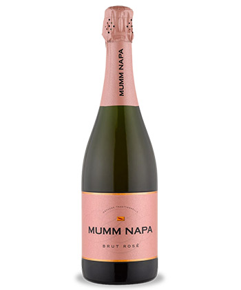 Mumm Napa Brut Rosé is one of the Best Sparkling Wines For the Holidays and NYE
