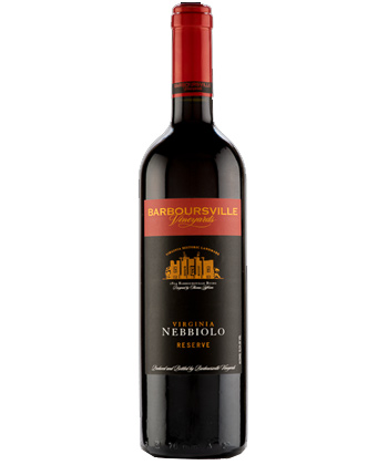 Barboutsville Nebbolio Best Virginia Wine