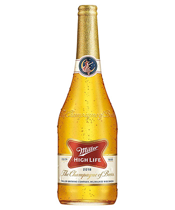 Best NYE Beers: Miller High Life Champagne