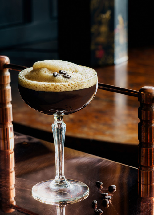 Espresso Martinis are made of Espresso, vodka and coffee liqueur