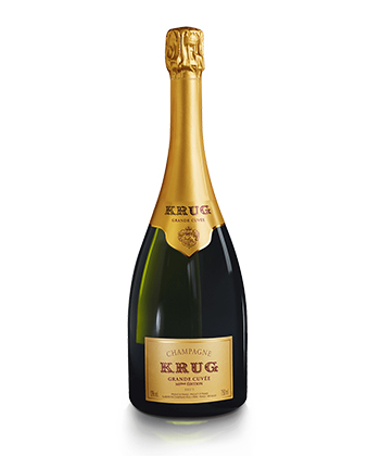 Krug Grande Cuvée 168ème Édition (168th Edition) NV is one of the best wines for Thanksgiving