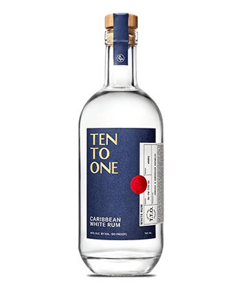 The 50 Best Spirits of 2020: Ten To One Caribbean White Rum