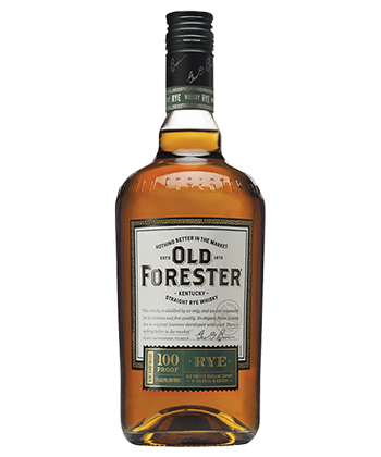 The 50 Best Spirits of 2020: Old Forester Kentucky Straight Rye