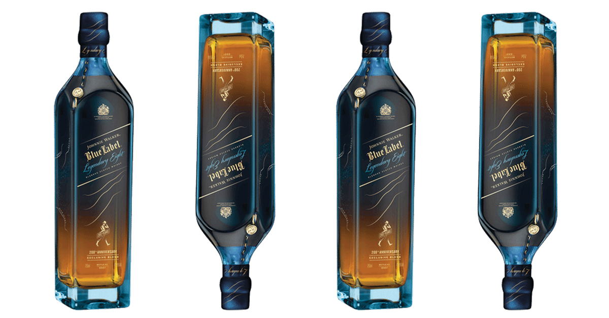 JOHNNIE WALKER Blue Label Legendary Eight Blended Scotch Whisky – Spirits  Reserve