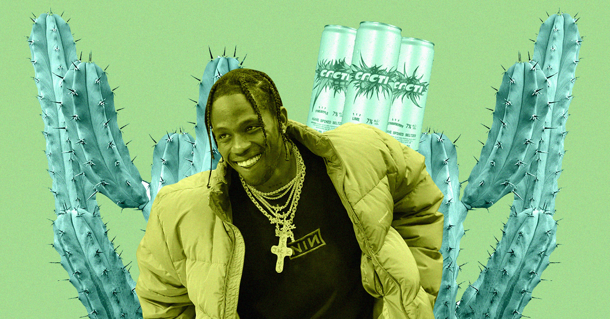 Here Are All The Details About Cacti, Travis Scott's Hard Seltzer
