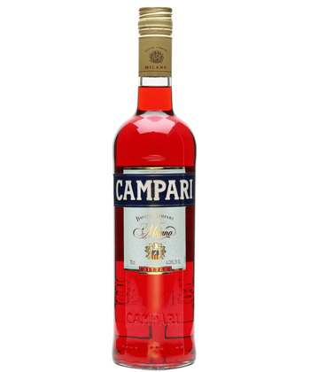 10 Bottles Bartenders Recommend You Keep on Your Home Bar Cart: Campari 