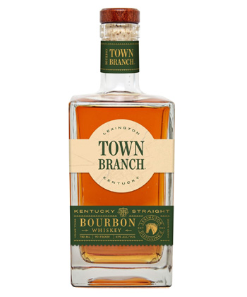 10 Bottles Bartenders Recommend You Keep on Your Home Bar Cart: Lexington Distillery Town Branch Bourbon