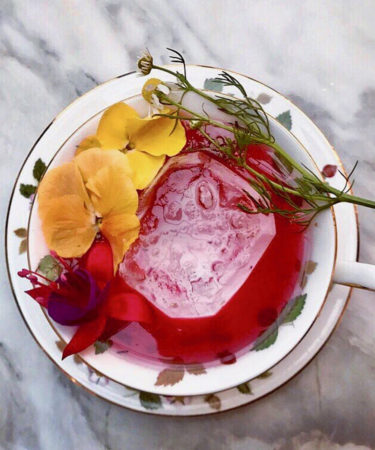 The Raspberry Rose Hot Toddy
