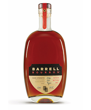 Barrell Bourbon (Batch 26) is one of the best bourbons under $100