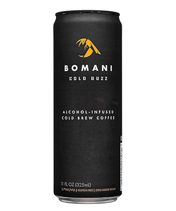 Best Hard Coffees: 4. BOMANI Cold Buzz Alcohol-Infused Cold Brew Coffee