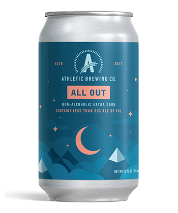 Super Bowl Beer Pairings: Athletic Brewing Co. All Out Stout