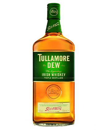 Tullamore Dew is one of the best St. Patrick's Day drinks.