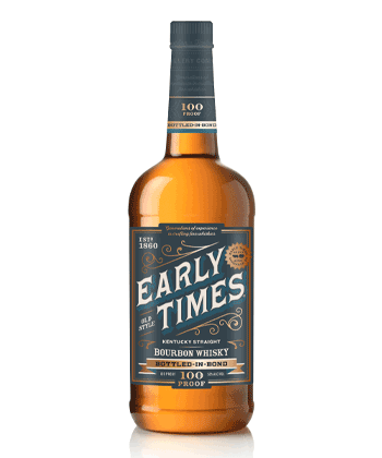 Early Times Bottled-in-Bond is one of the best cheap bourbons.