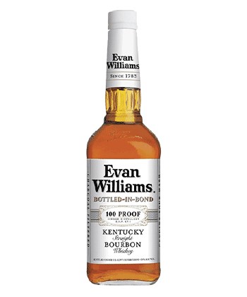 Evan Williams Bottled-in-Bond es uno de los mejores bourbons baratos que existen.