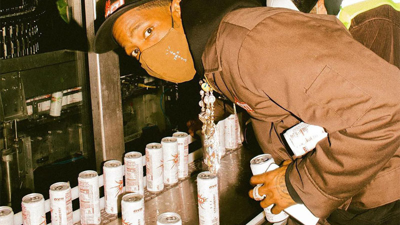 Travis Scott's CACTI is one of the celebrity hard seltzers signifying the rise in celebrity hard seltzer brands