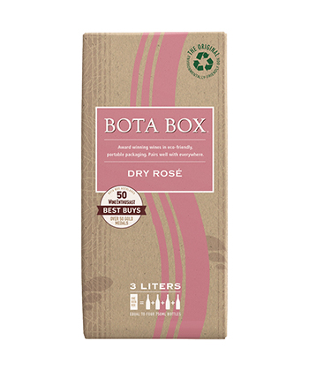 Bota Box Dry Rosé is one of the best spring rosés. 