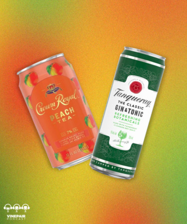 VinePair Podcast: Are Big Spirits Brands Taking Over Canned Cocktails‪?