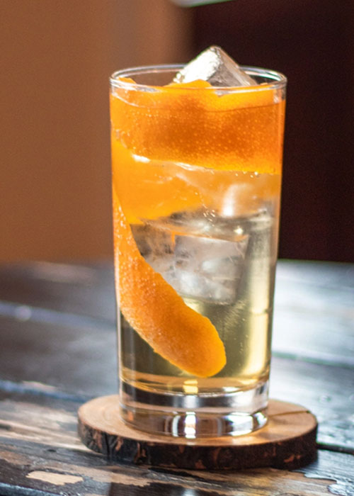 The Calabrian Spritz is one of the best passover cocktails.