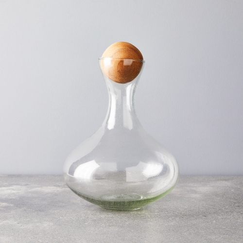 The best recycled glass decanter.