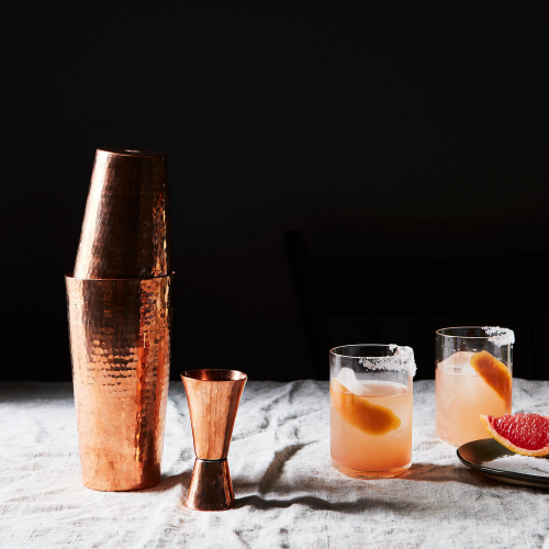 The best recycled copper barware.