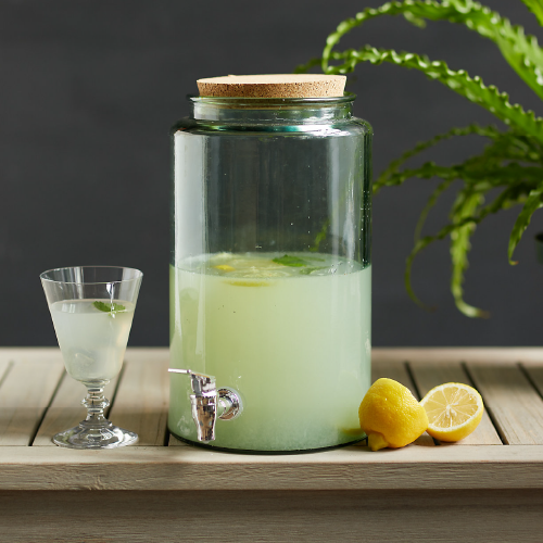 The best recycled glass drink dispenser