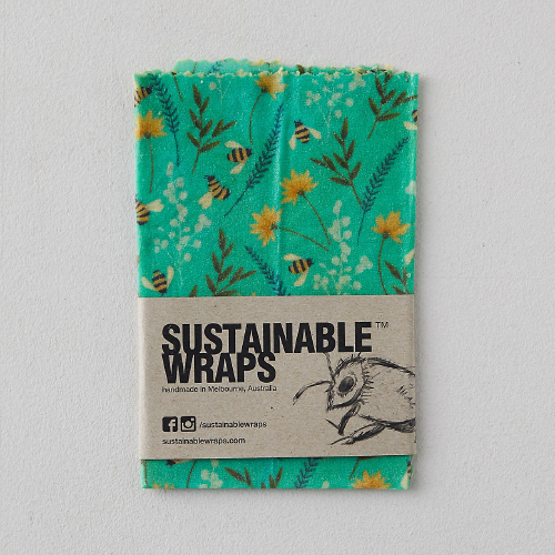 The most sustainable way to preserve food is to use these beeswax wraps.