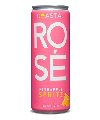 Coastal Rosé Pineapple Spritz is one of the best hard seltzers of 2021.